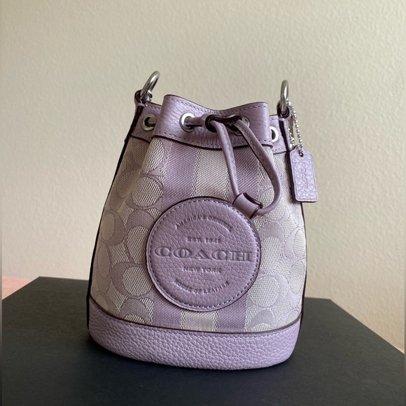 Coach Dempsey Mini Bag + Scarf - Picture 2 of 8